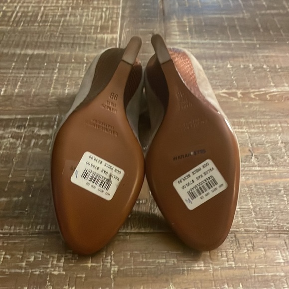 Ralph Lauren Collection Purple Label anklestrap wedges 9B …NIB - Picture 4 of 4